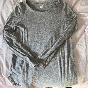 Grey long sleeve shirt